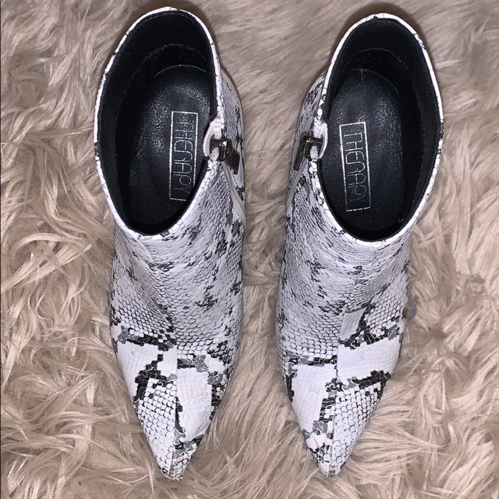 Snakeskin booties - Picture 4 of 4